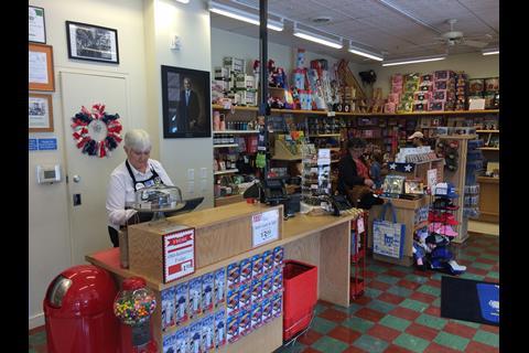 Although it has been refurbished since it opened in 1950, the store's layout has remained unchanged.
